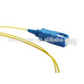 Shenzhen fornecimento OEM fibra ótica pigtail sc lc st fc pigtail inserir na bandeja de splicer de fibra